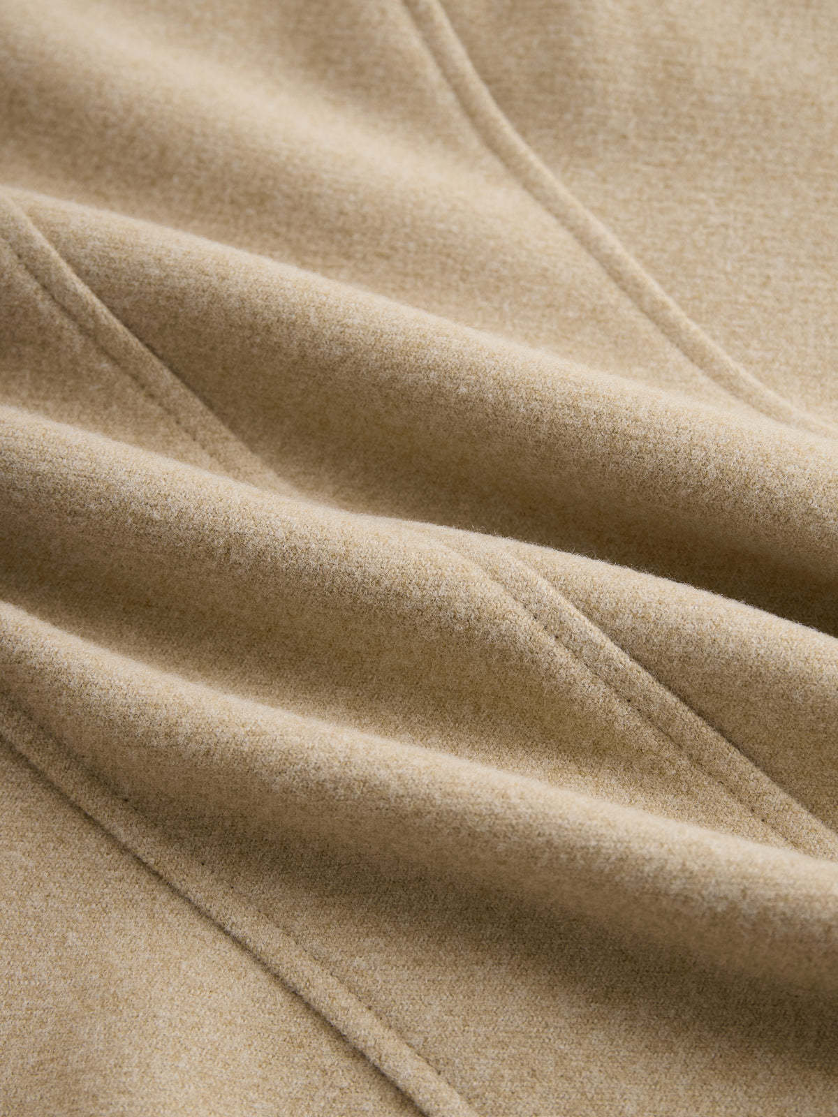 ElevenOra Vintage Casual Khaki Wool Blend Stand Collar Epaulet Multi-Pocket Short Coat