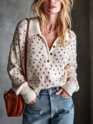 Beige-Red / XS
